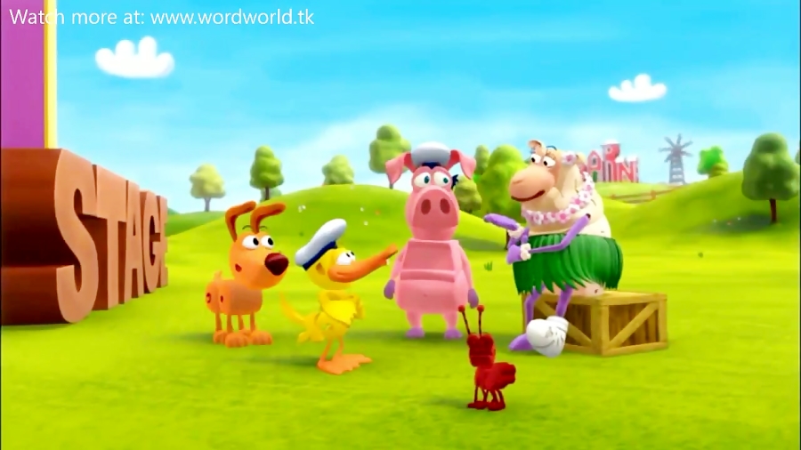 انیمیشن آموزشی دنیای کلمات Word World - فصل 1 قسمت 19